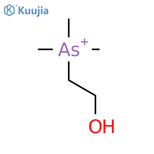 Arsonium,(2-hydroxyethyl)trimethyl- structure