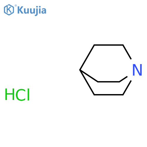 Quinuclidine HCl structure