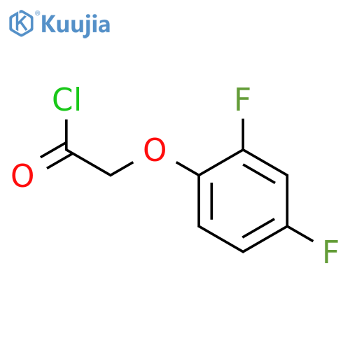 (2,4-Difluoro-phenoxy)-acetyl chloride structure