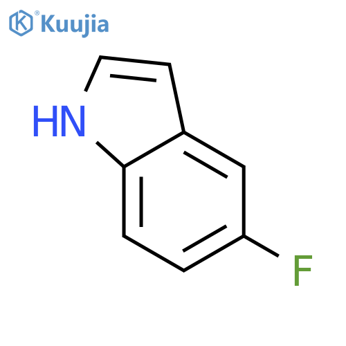 5-Fluoroindole structure