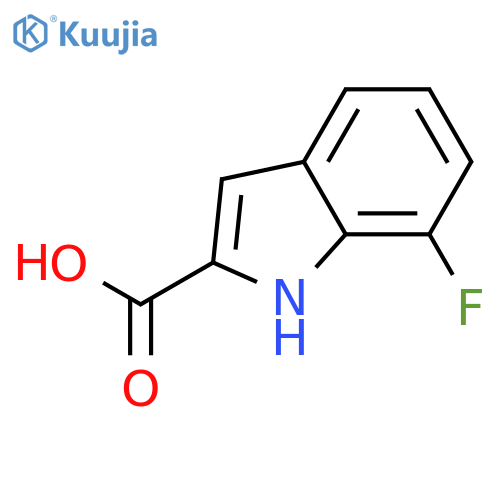 7-Fluoro-1H-indole-2-carboxylic acid structure