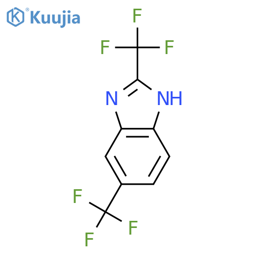 2,5-Bis(trifluoromethyl)-1H-benzo[d]imidazole structure