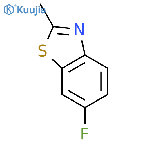 6-Fluoro-2-methylbenzothiazole structure