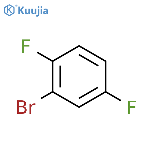2-Bromo-1,4-difluorobenzene structure