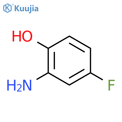 2-Amino-4-fluorophenol structure