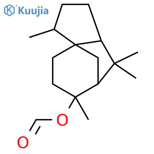 1H-3a,7-Methanoazulen-6-ol,octahydro-3,6,8,8-tetramethyl-, 6-formate, (3R,3aS,6R,7R,8aS)- structure