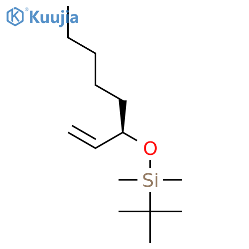 Silane, (1,1-dimethylethyl)[[(1R)-1-ethenylhexyl]oxy]dimethyl- structure