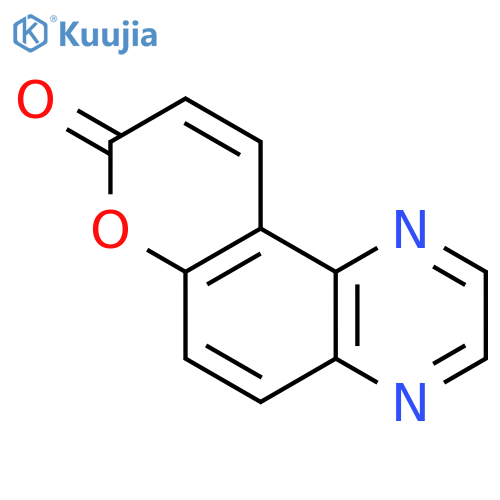 8H-Pyrano[3,2-f]quinoxalin-8-one structure