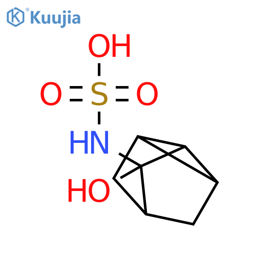 Sulfamic acid, (3-hydroxytricyclo[2.2.1.02,6]hept-3-yl)- structure