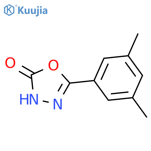 1,3,4-Oxadiazol-2(3H)-one, 5-(3,5-dimethylphenyl)- structure