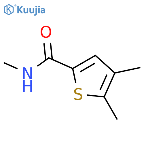 2-THIOPHENECARBOXAMIDE, N,4,5-TRIMETHYL- structure