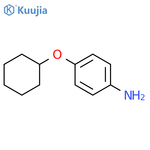 4-(Cyclohexyloxy)aniline structure