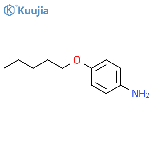 4-(pentyloxy)aniline structure