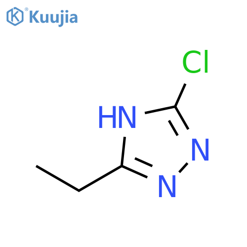 3-Chloro-5-ethyl-1H-1,2,4-triazole structure