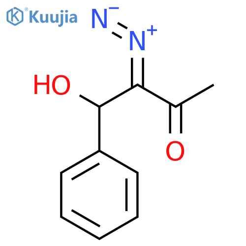 2-BUTANONE, 3-DIAZO-4-HYDROXY-4-PHENYL- structure