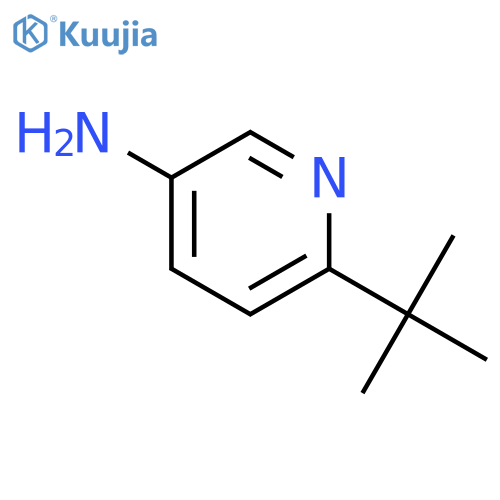 6-tert-butylpyridin-3-amine structure
