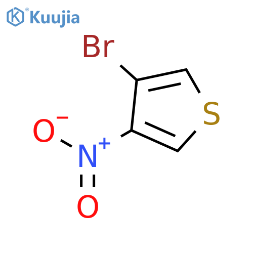 THIOPHENE, 3-BROMO-4-NITRO- structure