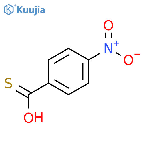 Benzenecarbothioic acid, 4-nitro- structure