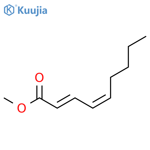 2,4-NONADIENOIC ACID, METHYL ESTER, (E,Z)- structure