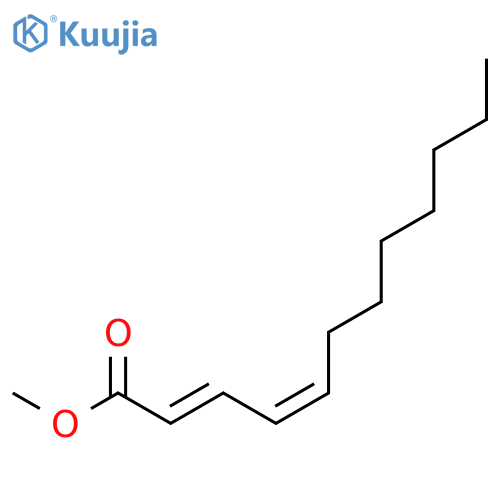 2,4-DODECADIENOIC ACID, METHYL ESTER, (2E,4Z)- structure