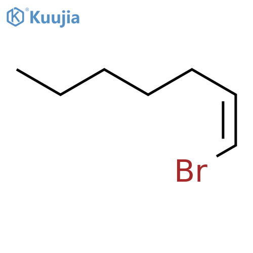 1-HEPTENE, 1-BROMO-, (1Z)- structure