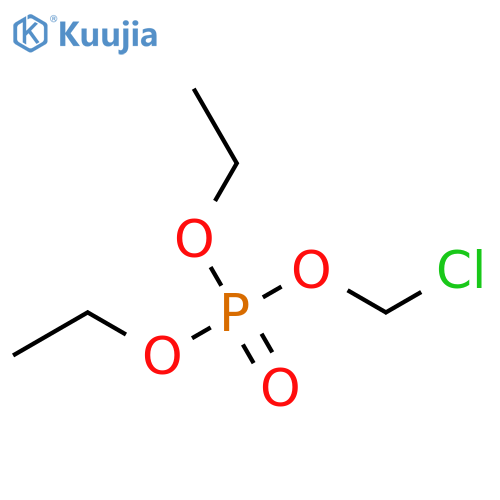 Diethyl chloromethylphosphate structure