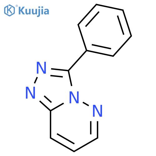 1,2,4-Triazolo[4,3-b]pyridazine, 3-phenyl- structure
