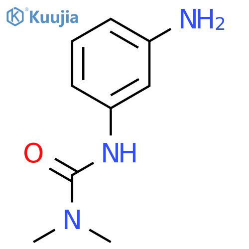 1-(3-aminophenyl)-3,3-dimethylurea structure