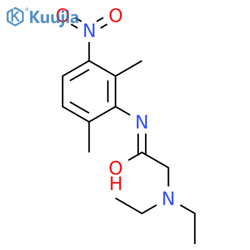 3-Nitro Lidocaine structure