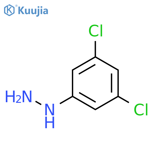 3,5-Dichlorophenylhydrazine structure