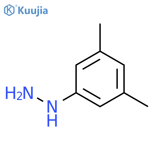 (3,5-dimethylphenyl)hydrazine structure