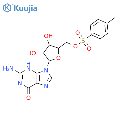 5'-O-Tosylguanosine structure