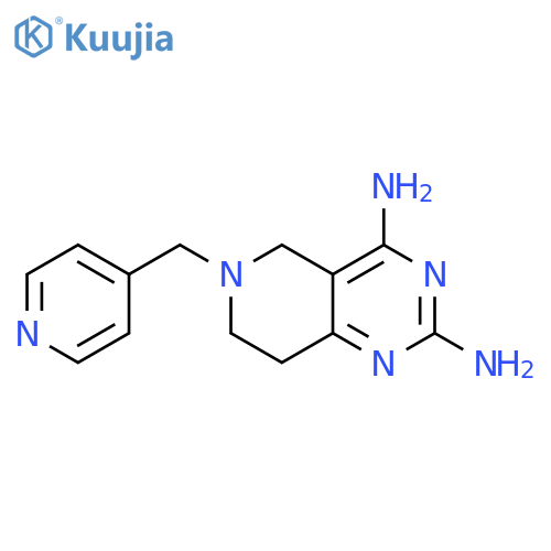 Pyrido[4,3-d]pyrimidine-2,4-diamine,5,6,7,8-tetrahydro-6-(4-pyridinylmethyl)- structure