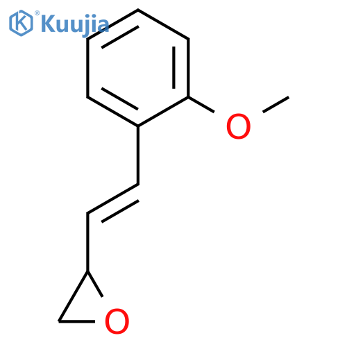 OXIRANE, [(1E)-2-(2-METHOXYPHENYL)ETHENYL]- structure
