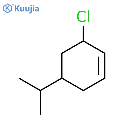 CYCLOHEXENE, 3-CHLORO-5-(1-METHYLETHYL)- structure