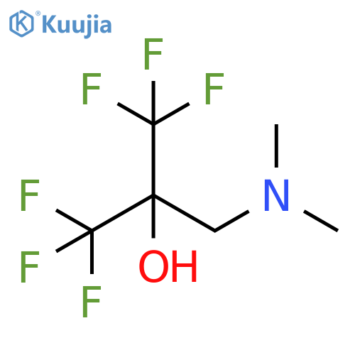 2-Propanol, 2-[(dimethylamino)methyl]-1,1,1,3,3,3-hexafluoro- structure