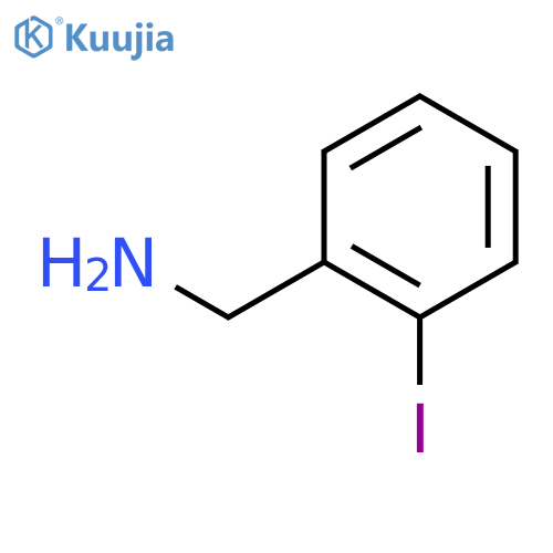 (2-Iodophenyl)methanamine structure
