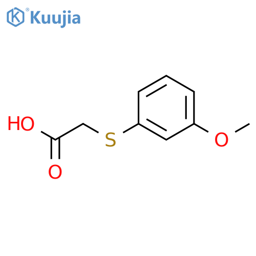 (3-Methoxy-phenylsulfanyl)acetic Acid structure