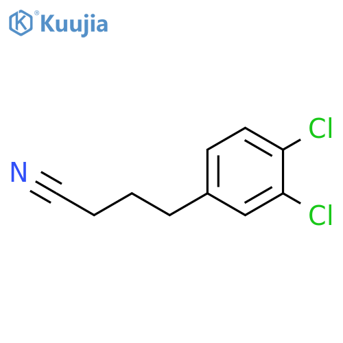 4-(3,4-dichlorophenyl)butanenitrile structure