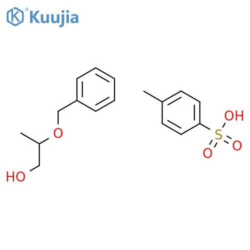 1-Propanol, 2-(phenylmethoxy)-, 4-methylbenzenesulfonate, (S)- structure