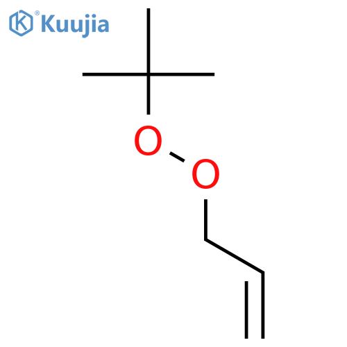 Peroxide, 1,1-dimethylethyl 2-propenyl structure