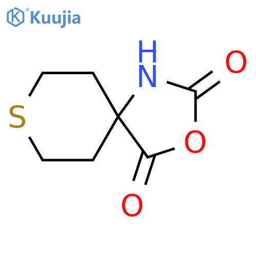 3-Oxa-8-thia-1-azaspiro[4.5]decane-2,4-dione structure