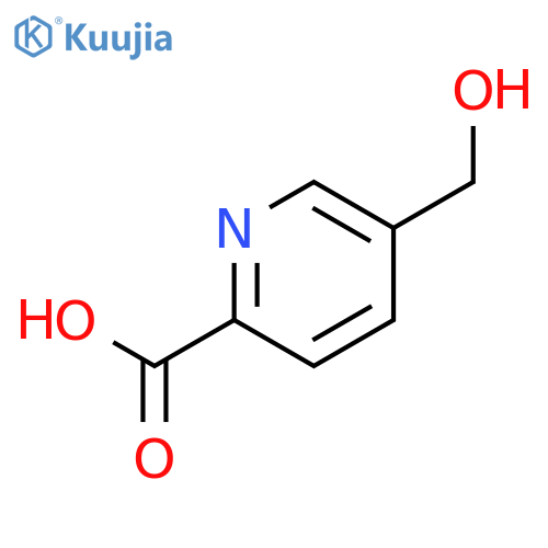 5-(Hydroxymethyl)picolinic acid structure
