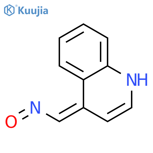 4-Quinolinecarboxaldehyde,oxime structure