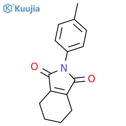 2-(4-methylphenyl)-4,5,6,7-tetrahydro-1H-isoindole-1,3(2H)-dione structure