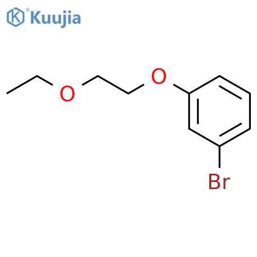 1-Bromo-3-(2-ethoxyethoxy)benzene structure