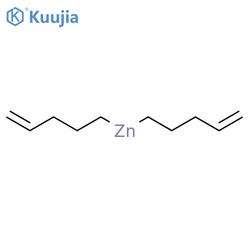 Zinc, di-4-pentenyl- structure