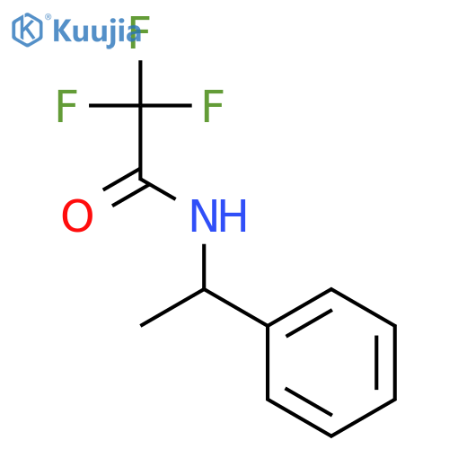 2,2,2-Trifluoro-n-[(1s)-1-phenylethyl]acetamide structure