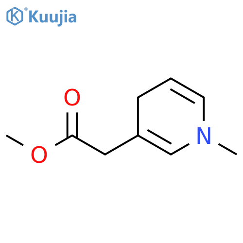 methyl (1-methyl-1,4-dihydropyridin-3-yl)acetate structure