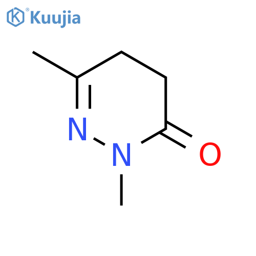 3(2H)-Pyridazinone, 4,5-dihydro-2,6-dimethyl- structure